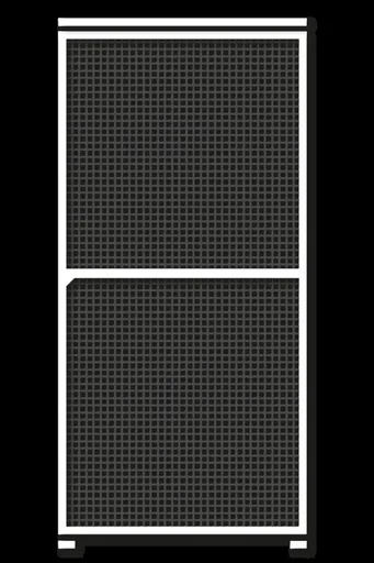 "Fly screen sliding door, white, 120 x 240 cm image"