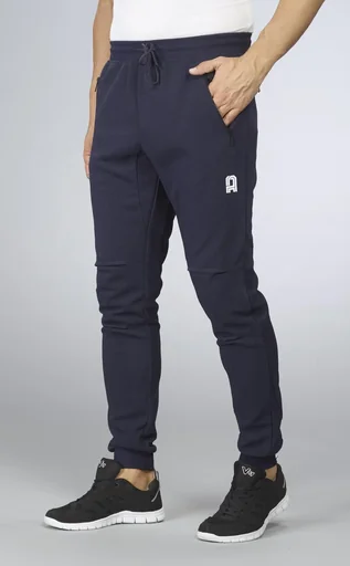 "Casual trousers, color navy, size 3XL image"