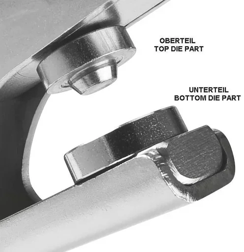 "Tool inserts 12.5 mm for eyelet pliers No. 717439 image"