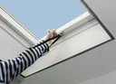 Fly screen for roof windows, anthracite = brilliant visibility