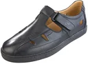 Genuine leather leisure sandals, size 45