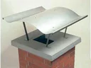 Chimney roof 70 x 67 cm, chimney cover made of stainless steel V2A