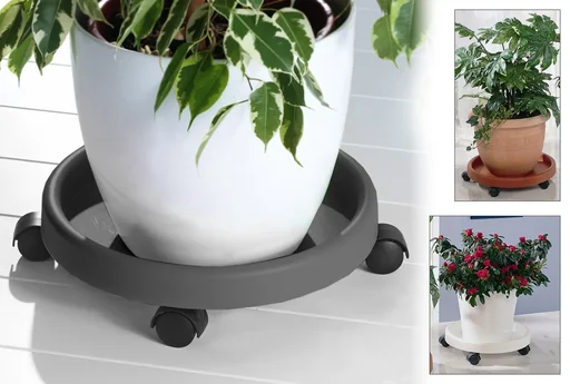 "Plant trolley, white image"