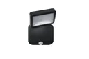 Battery-operated LED outdoor floodlight with motion detector