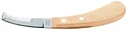 Hoof & claw knife, double-sided cutting, wide