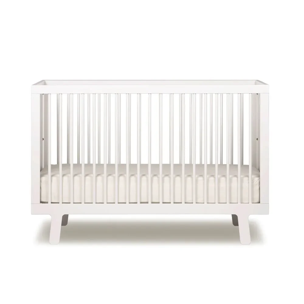 "Oeuf baby bed Sparrow white 70 x 140 image"