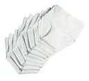 Men's briefs in a pack of 10, color white, size 5