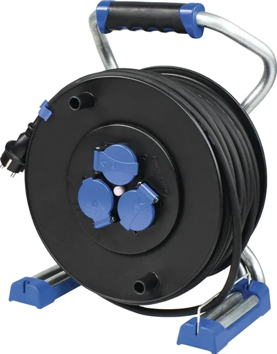 "Cable reel Xperts 320mm, 50m, H07RN-F 3G1.5, IP44, DGUV-I 203-006 image"