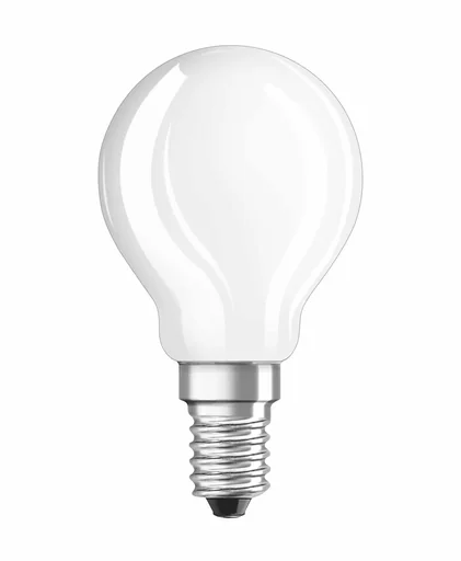 "LED Retrofit CLASSIC P25 Filament lamp in drop shape with 2.5 watts, E14, warm white, matt image"