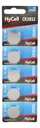 Lithium button cells CR2450 - 5 pieces