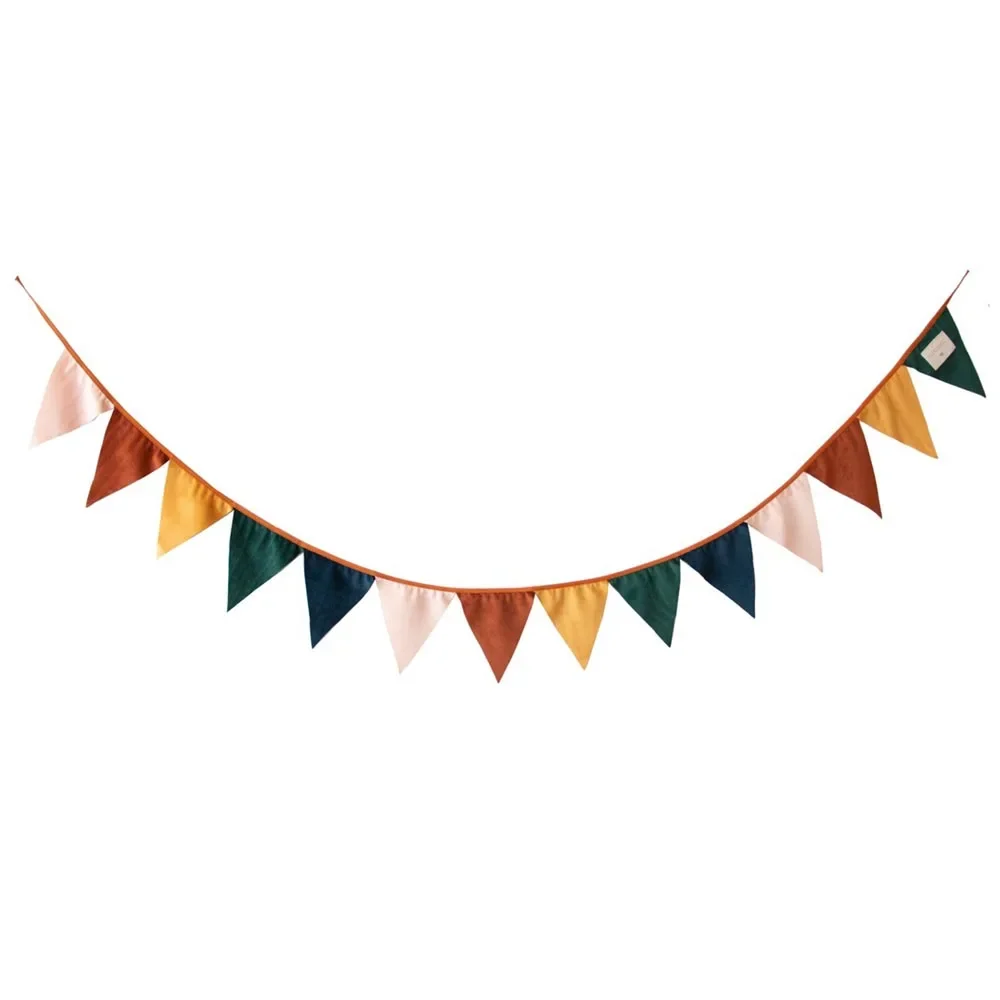 "Nobodinoz pennant chain Savanna with colored image"