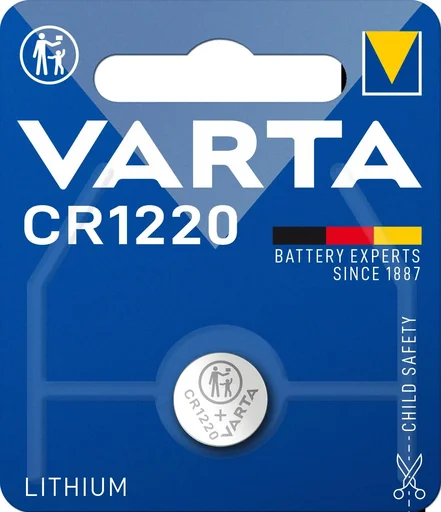"Lithium button cell CR1220 - 1 piece image"