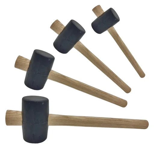 "Rubber hammer black, 75mm image"