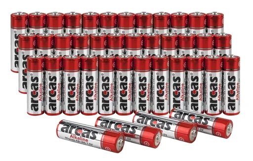 "Alkaline Mignon (AA) batteries – 36 pieces image"