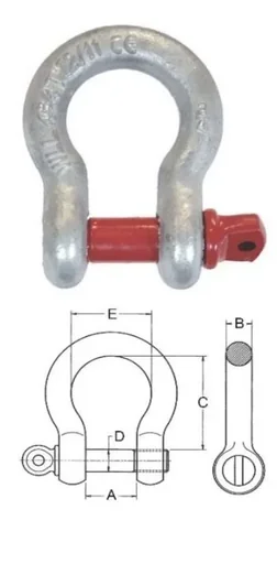 "Shackle - curved, 8.5 t image"