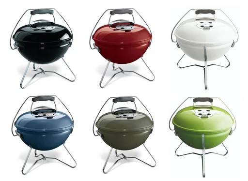 "Smokey Joe Premium charcoal grill, 37 cm, Crimson image"