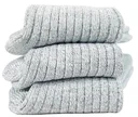 Norwegian socks, pack of 3, grey, size 39/42