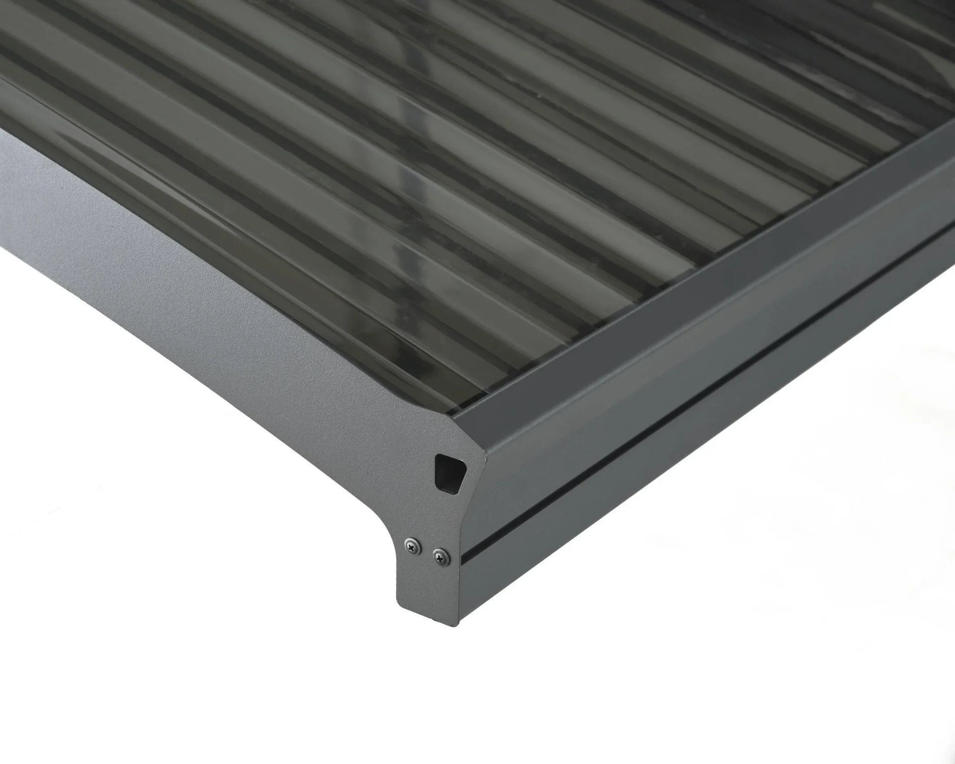 "Aluminum carport "Atlas 5000", including rain gutters image"