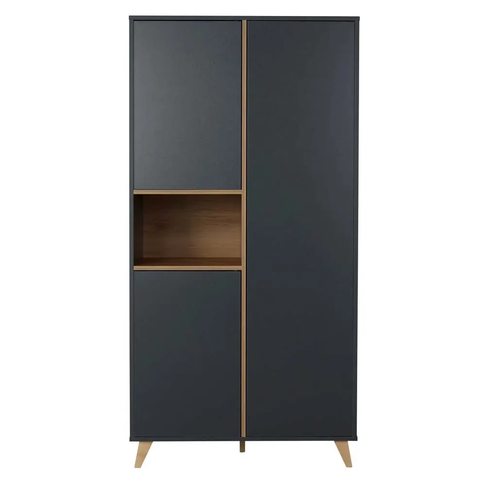 "Quax loft 2 door cupboard anthracite image"