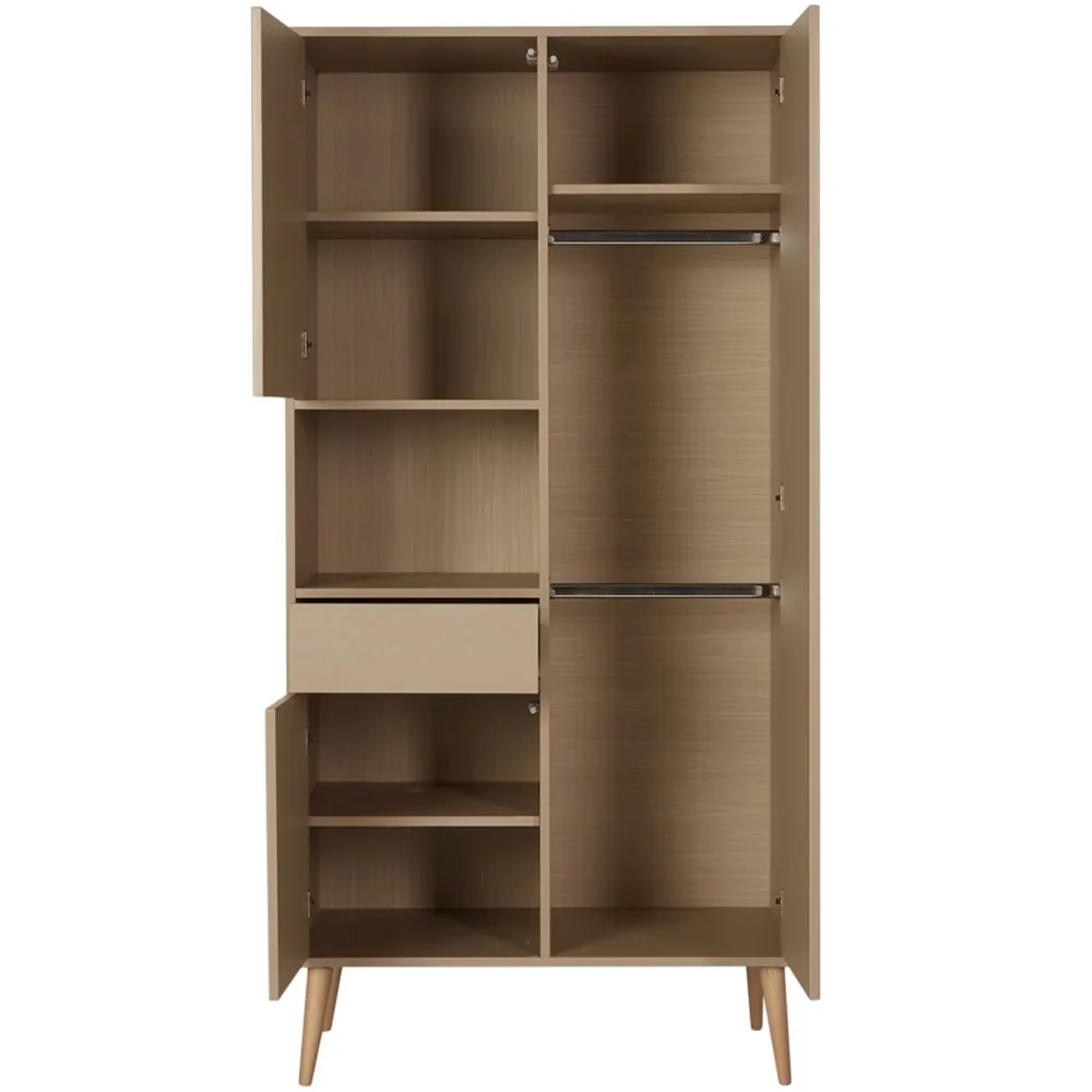 "Quax Cocoon 2 door cabinet latte macchiato image"