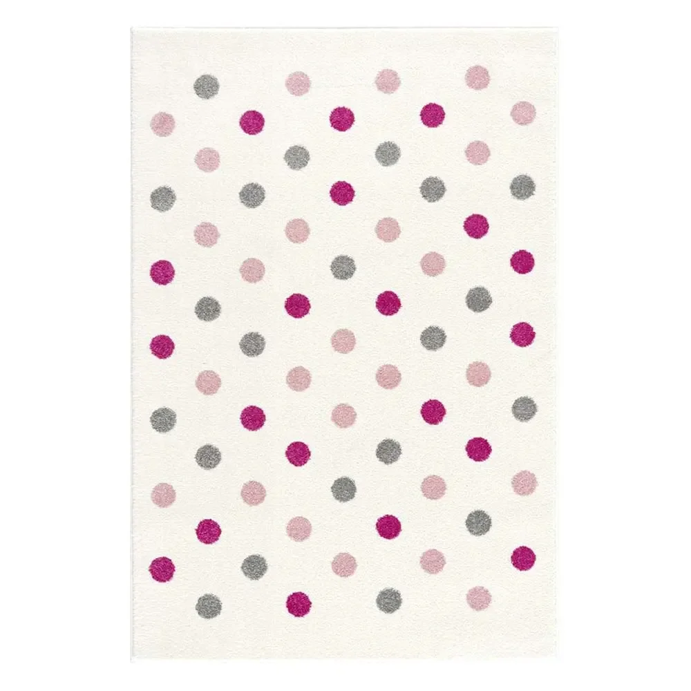 "Livone carpet confetti cream pink gray, Carpet size: 160 x 230 cm image"
