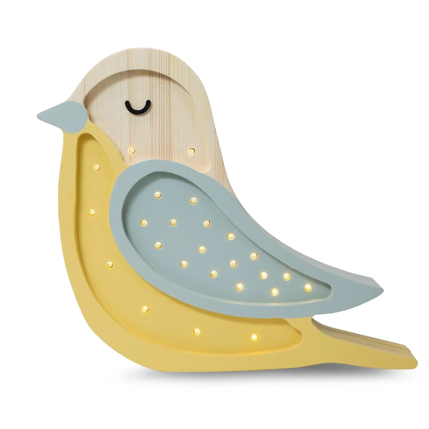 "Kids Night Light, Wooden Bird Night Light for Nursery, Baby Night Light image"