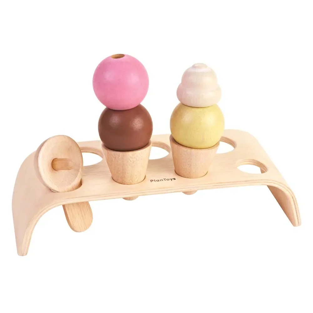 Plan Toys Toys Ice cream set wood