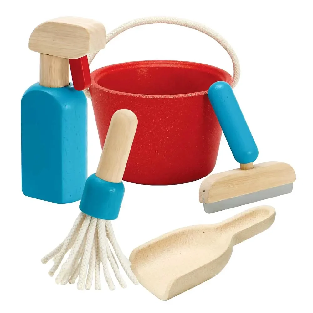 "Plan Toys Toys Hausputz-Set Holz image"