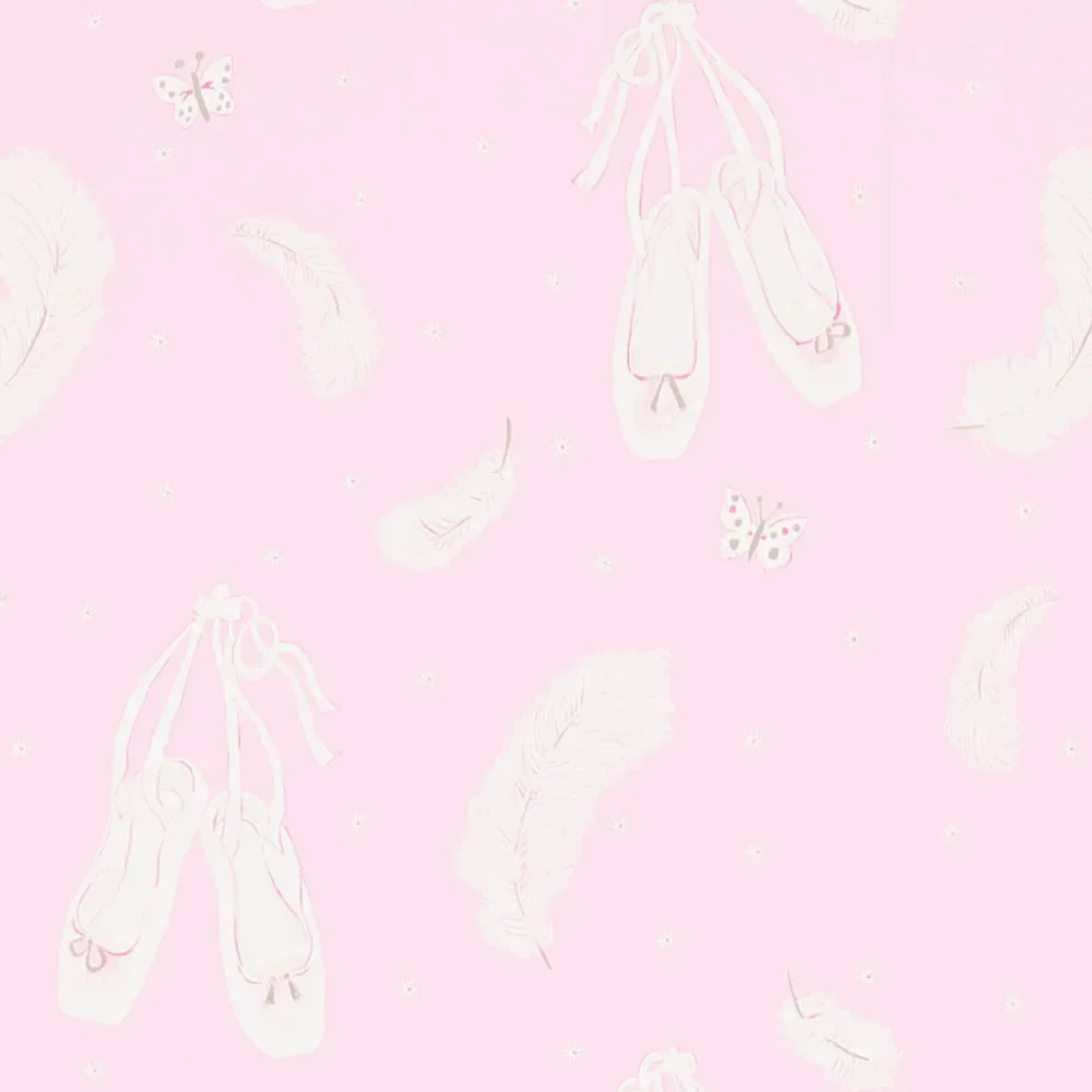 "Little Sanderson Abracazoo Motive Motor Ballet Shoes Pink image"