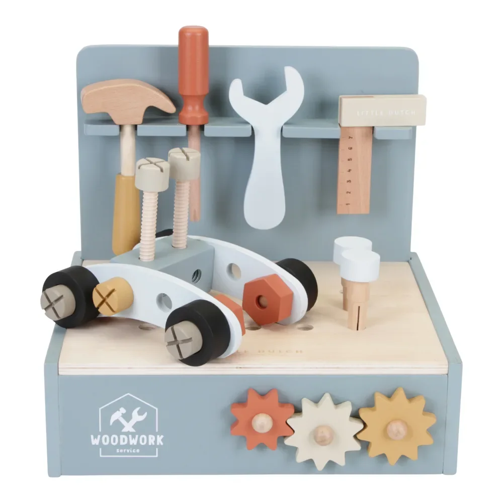Mini Werkbank blau