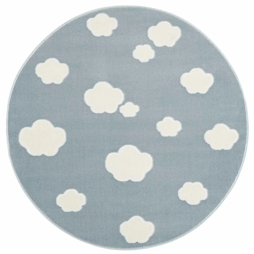 "Livone carpet around clouds blue image"