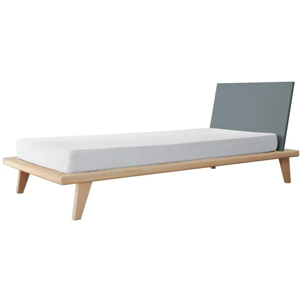 "Laurette Cot Zen 100 x 200, Color of the surfaces: Gris Souris image"