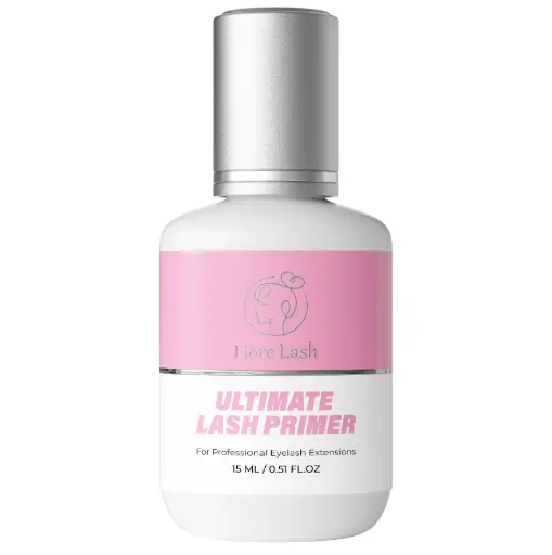 "Eyelash Extension Primer – Liore Lash Professional Lash Prep, Up to 35% Longer Retention, Removes Oils & Residue, Pre Treatment for Lash Extensions, 15ml image"