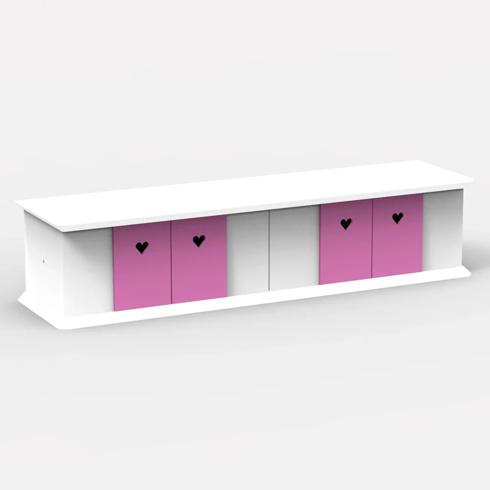 Mathy by Bols Boxes shelf barn Klein Rosa
