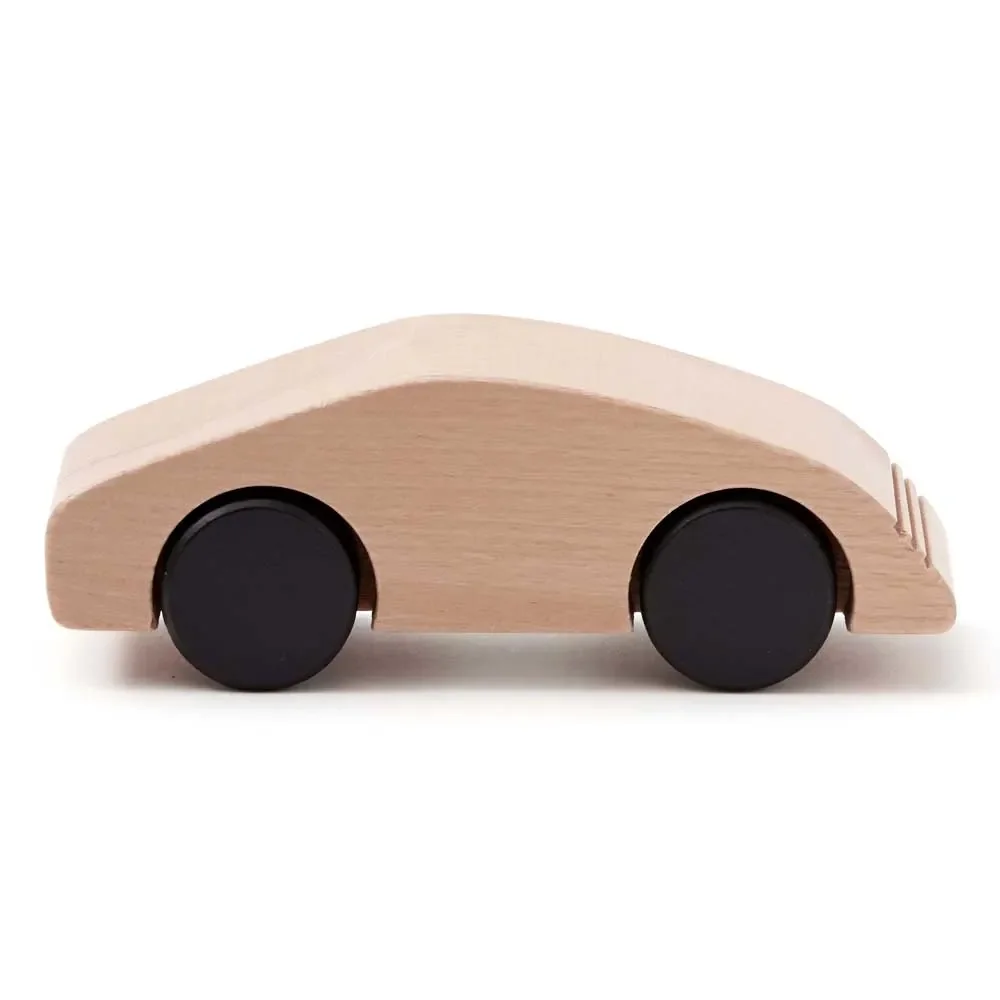 "Kids Concept Toys sports car wood nature image"