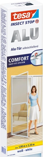 "Insect screen door Alu Comfort XXL 120x240 cm, anthracite image"