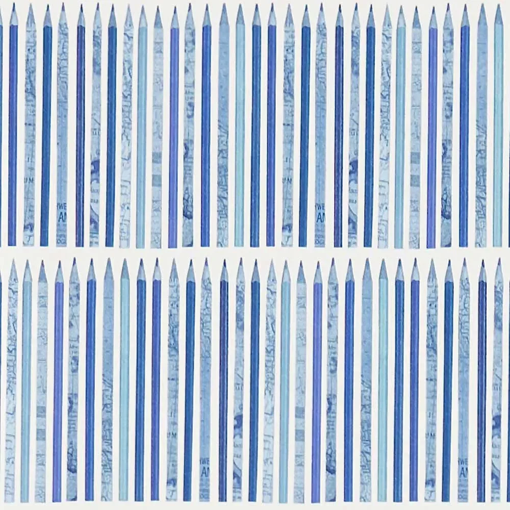 Little Sanderson Abracazoo Wallpaper Blue