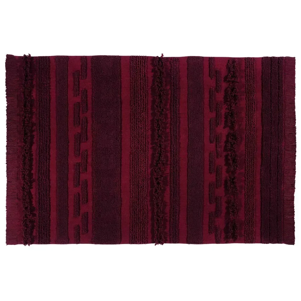 Lorena Canals carpet "Air" red, Size: 170 x 240 cm