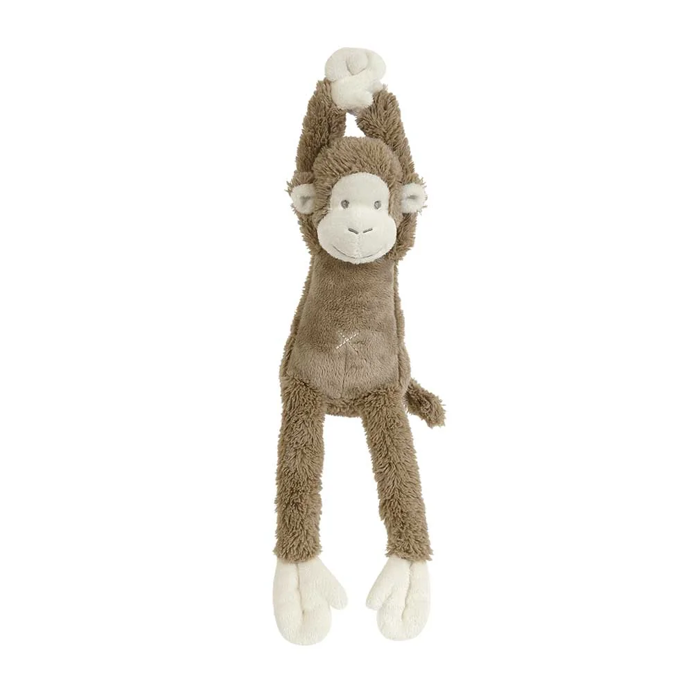 "Happy Horse musical monkey Mickey toy, brown image"