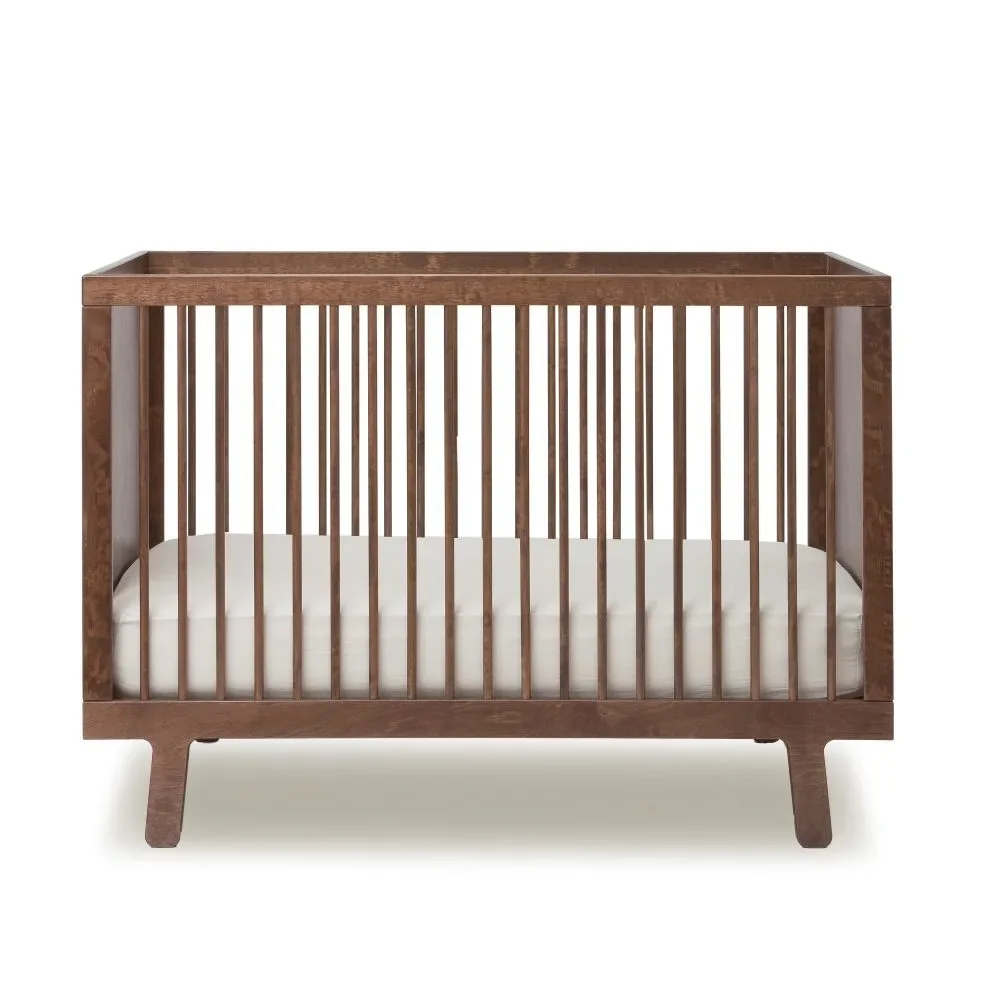 "Oeuf baby bed sparrow walnut 70 x 140 image"
