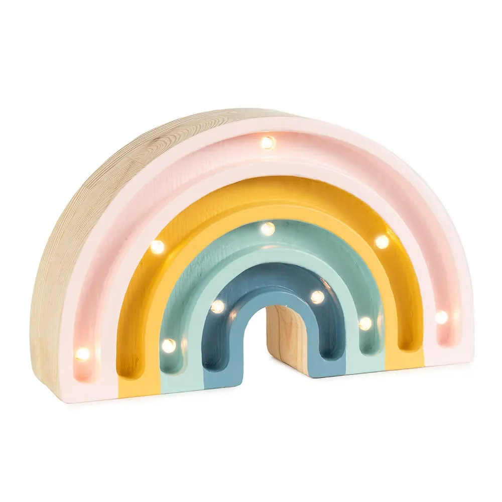 "Little Lights LED decorative children's lamp mini rainbow retro image"