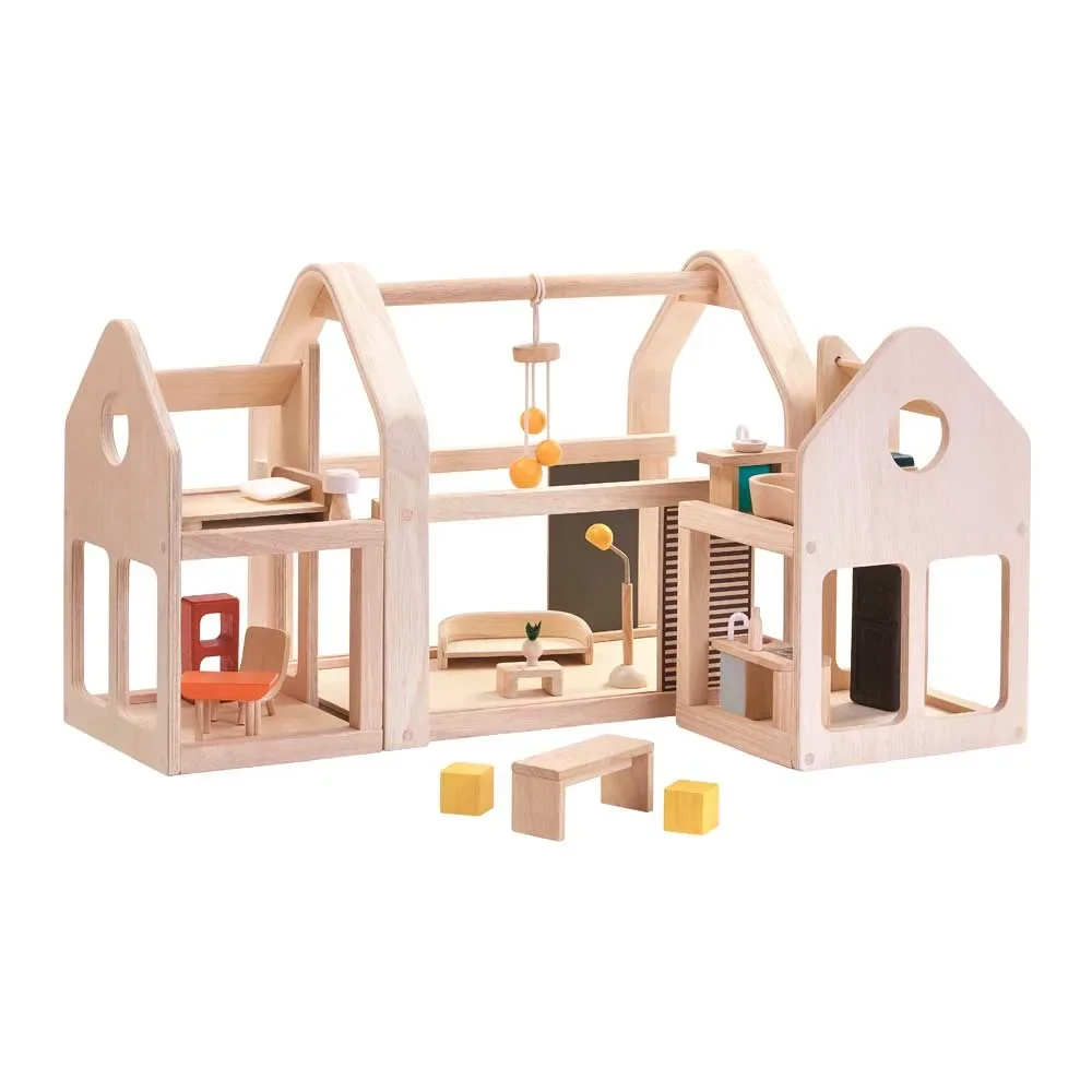 "Plan Toys Dolls House to take away wooden nature image"