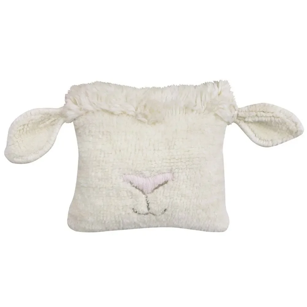 "Lorena Canals washable wool pillow "Pink Nose Sheep" image"