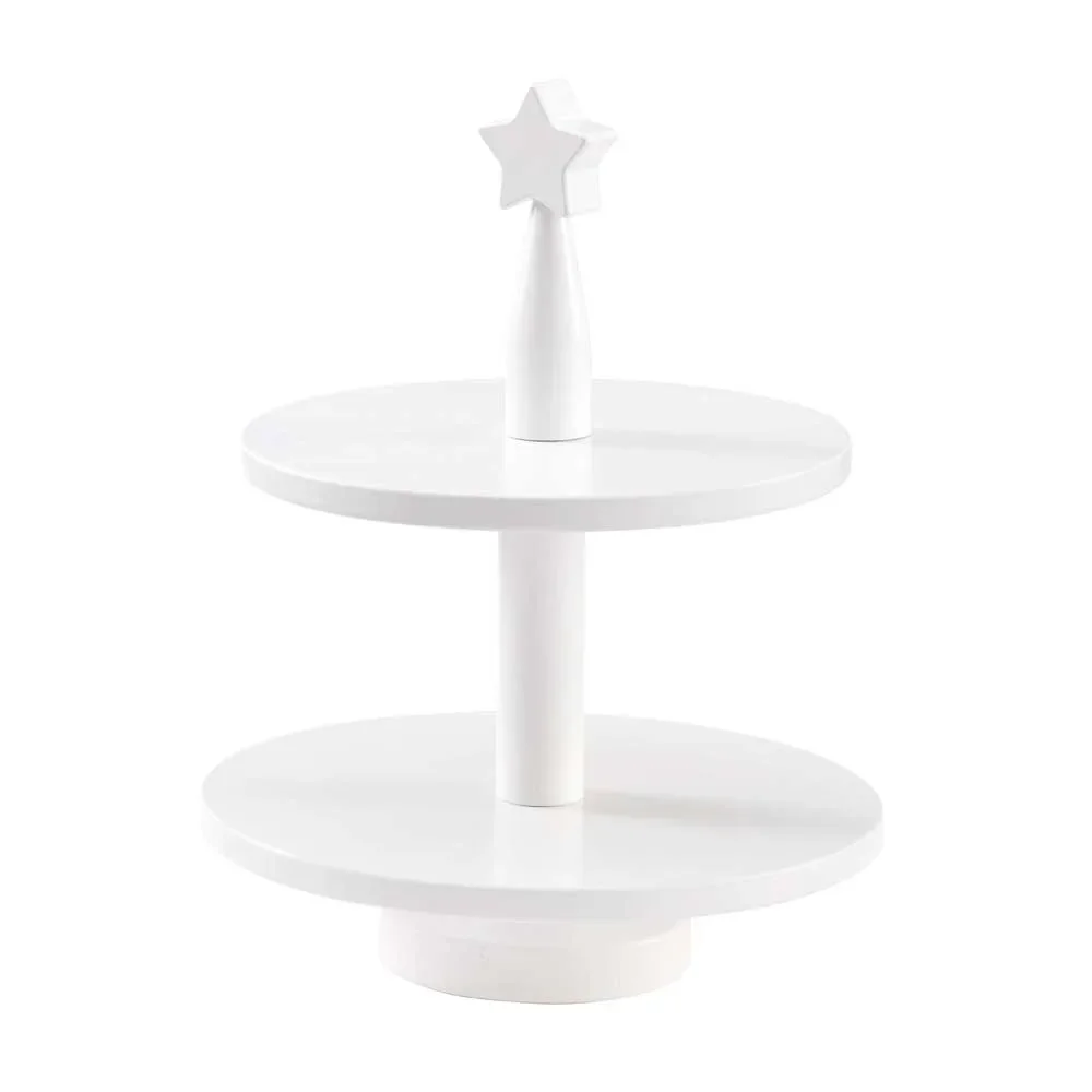 Kids concept cake stand wood