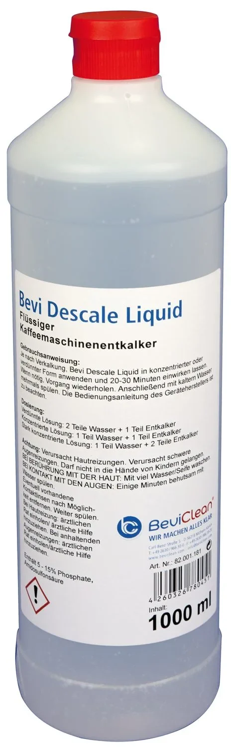 "Coffee machine descaler - Bevi Descale Liquid, 1 L image"