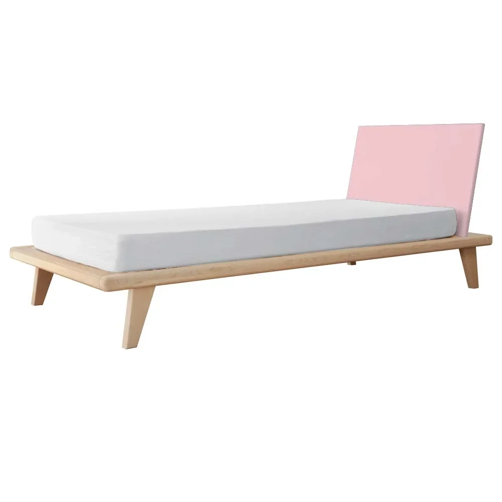 "Laurette Cot Zen 100 x 200, Color of the surfaces: Vieux rose image"