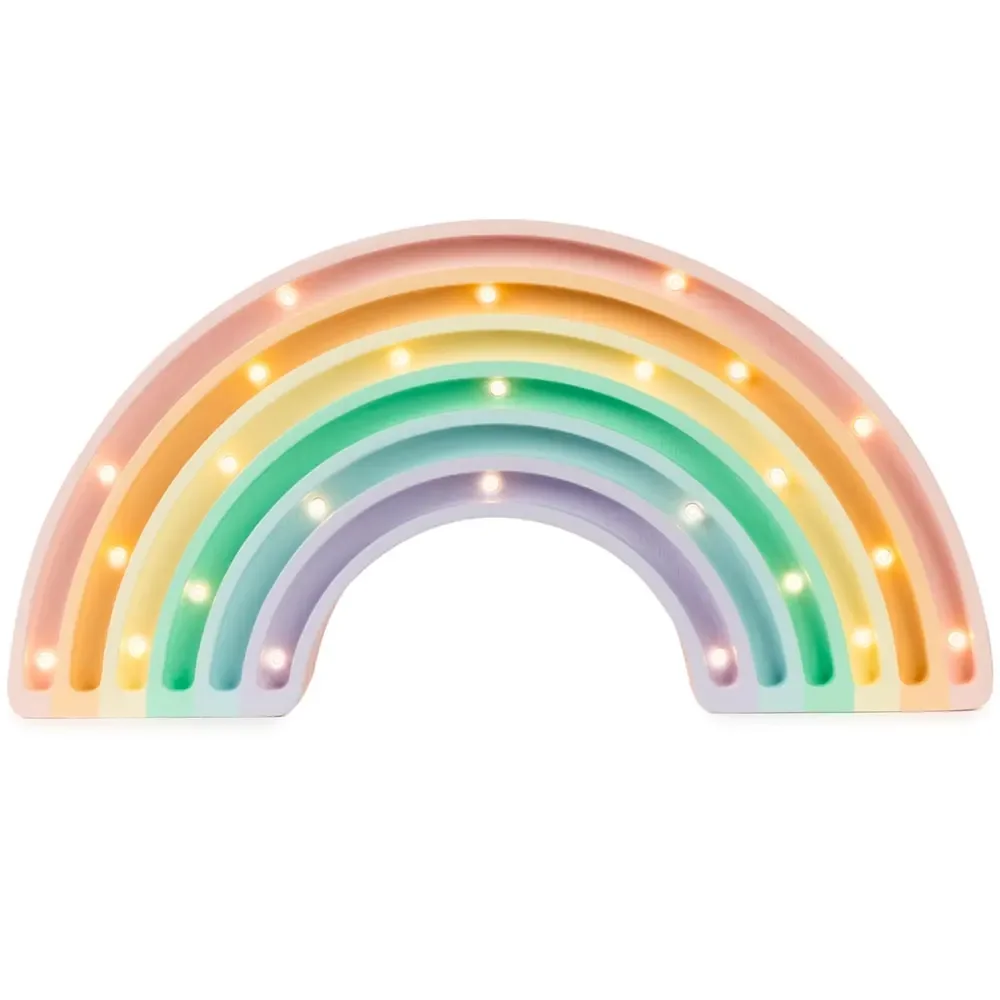 "Little Lights LED decoration children's lamp rainbow pastel image"