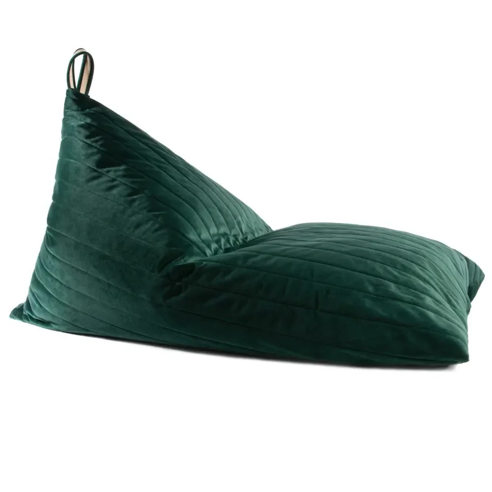"Nobodinoz Bean Bag "Essaouira" Savanna and green image"