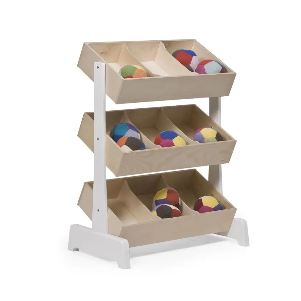 "Oeuf toy rack Birke Weiß image"
