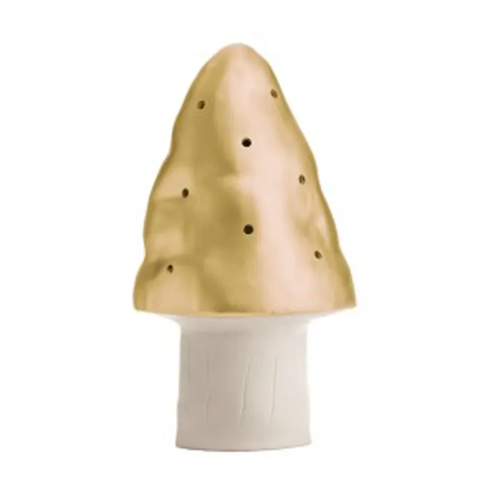 "Egmont Toys mushroom lamp small gold image"